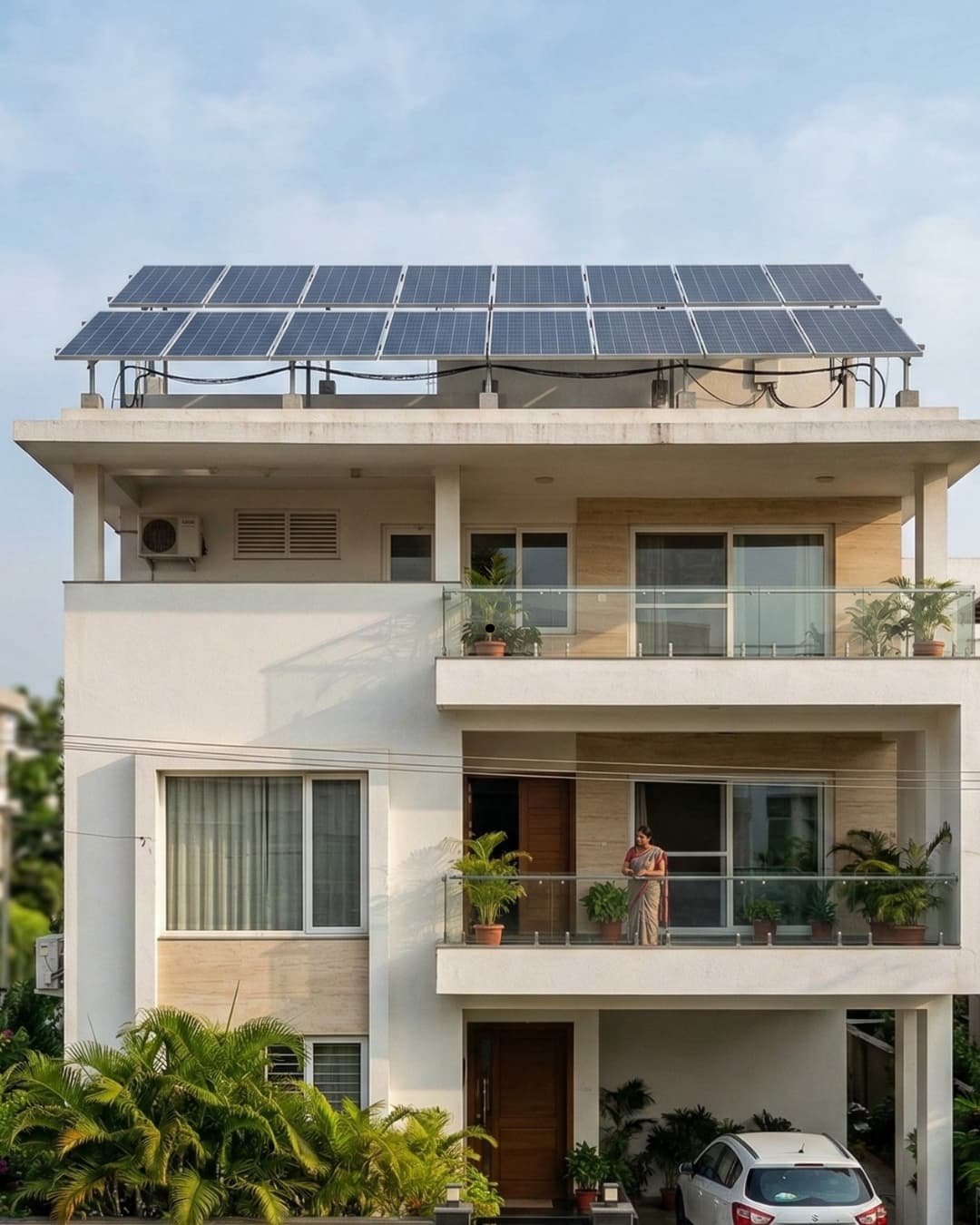 Residential Rooftop Solar Installation in Bharuch Gujarat